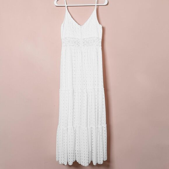 Lilly Pulitzer Dresses & Skirts - lilly pulitzer melody eyelit maxi bridal resort coastal white women's dress 10